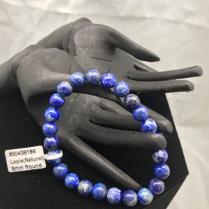 lapis lazuli bracelet mineral beads