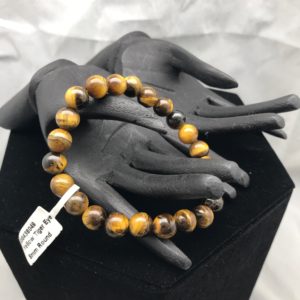 tiger eye iron bracelet mineral