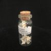 multiple rattlesnake vertebrae in bottle