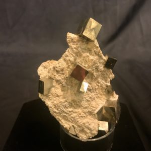 Spanish pyrite matrix (A)