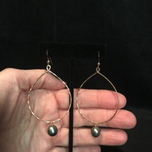 Tahitian Pearl earrings