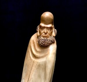new wooden wise man