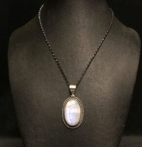 genuine moonstone pendant