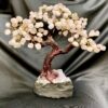 rose quartz gem tree