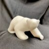 carved marble polar bear