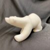 carved marble polar bear