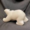 carved marble polar bear