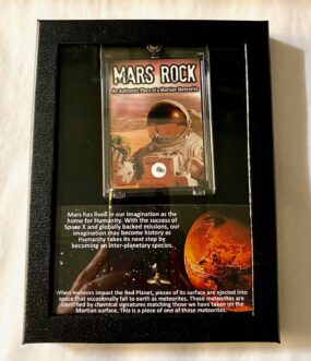 mars rock meteorite specimen