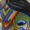 huichol hand beaded mask