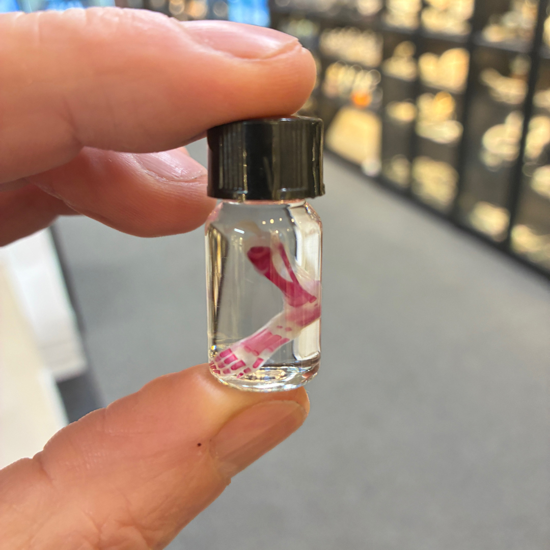 Diaphonized Rat Foot in a Vial