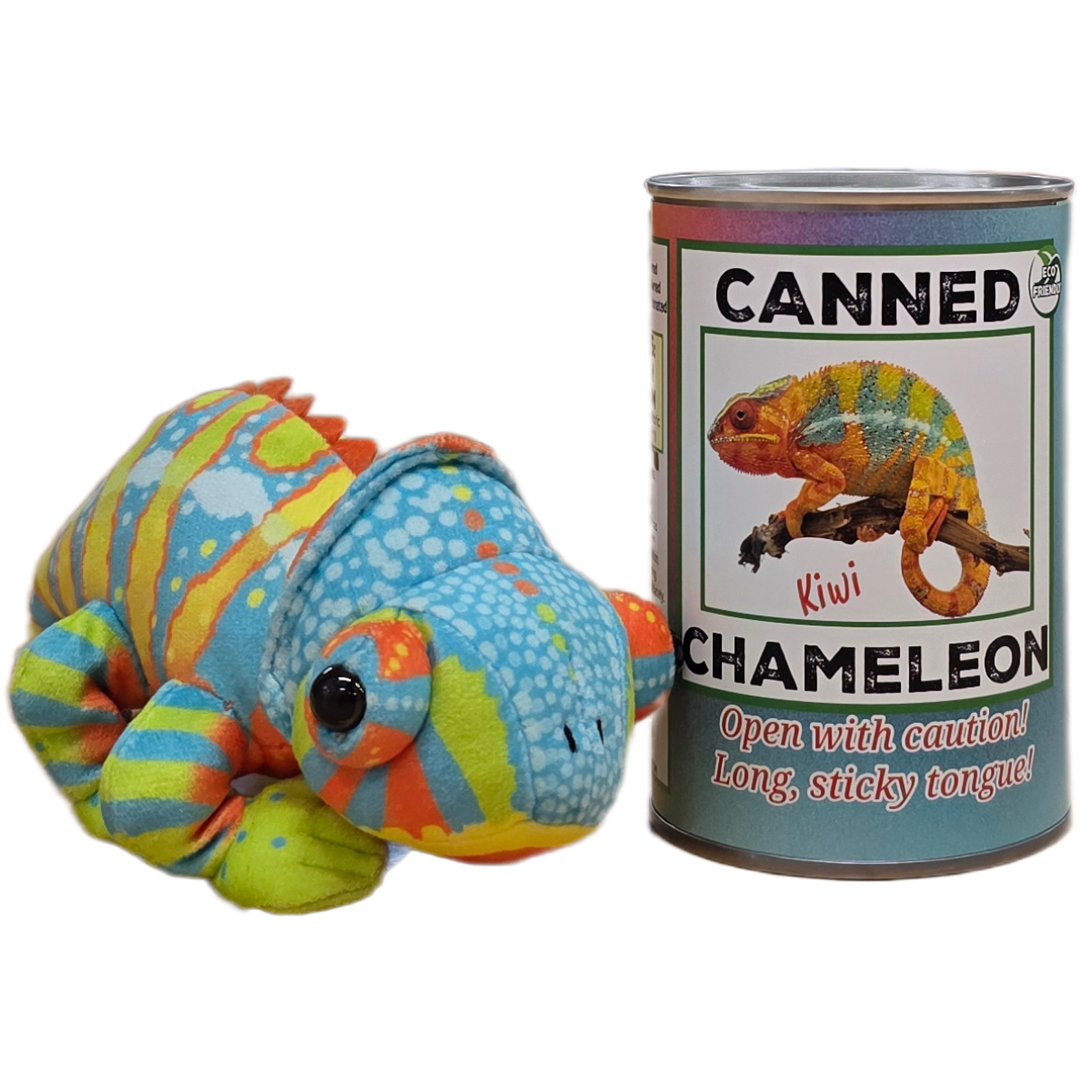 Canned Stuffed Chameleon